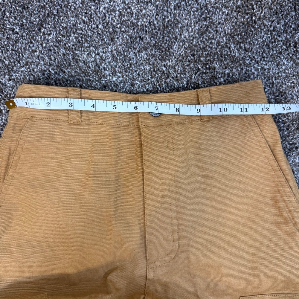 Nike Kids Ale Brown Canvas Carpenter Pants Wide Leg Utility Youth M - Picture 5 of 7